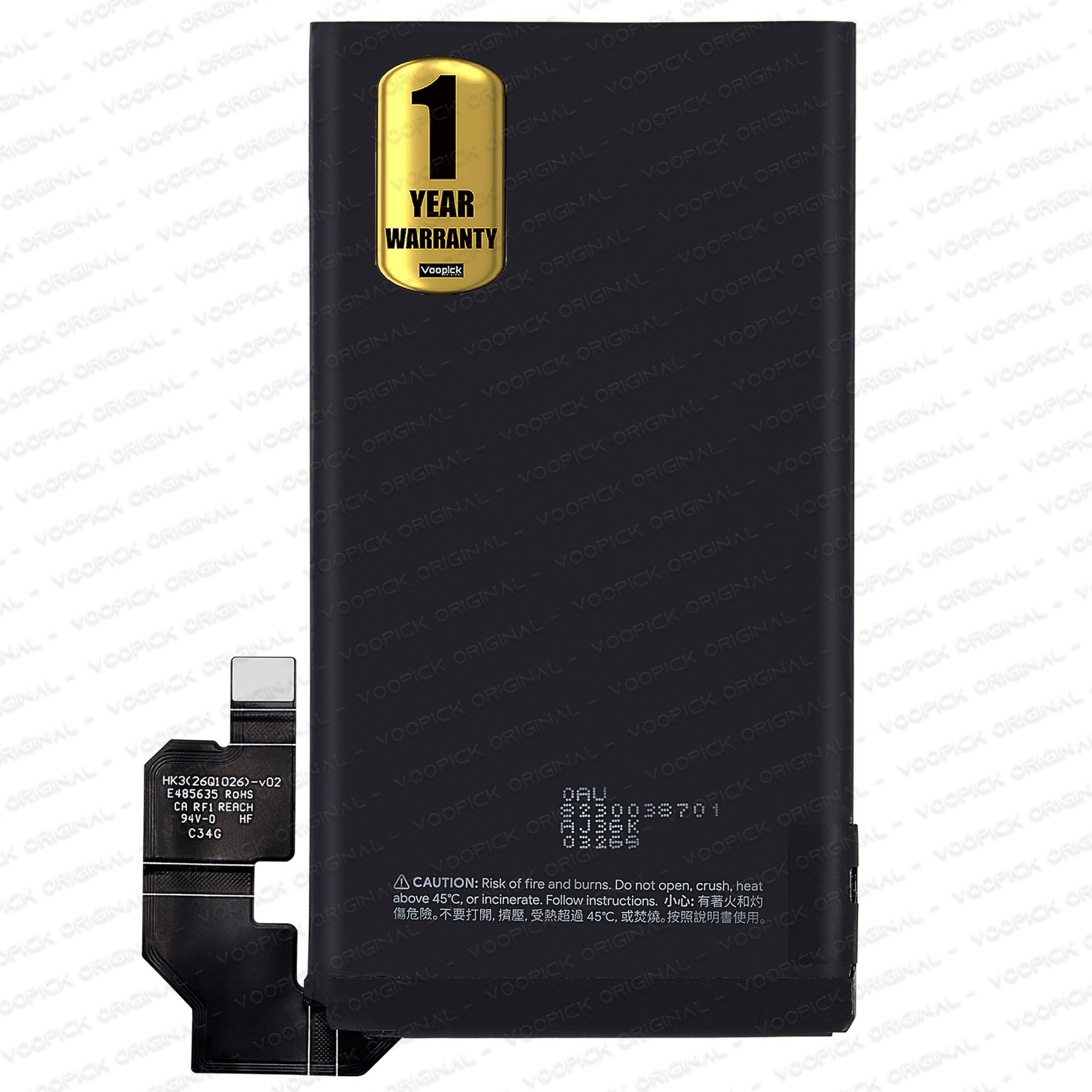 100% Original GUKD8 Battery For Google Pixel 8 Pro (GC3VE, G1MNW) with 1 Year Warranty. [5050mAh-Capacity]